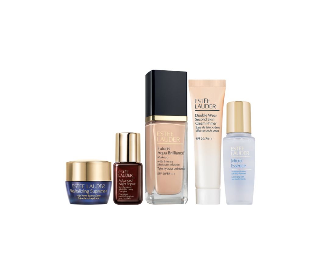 持久水亮抗氧修護粉底套裝 - 2C0